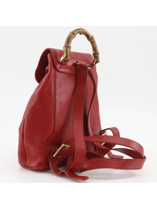 Gucci Bamboo Mini Backpack 003 Leather main image 10